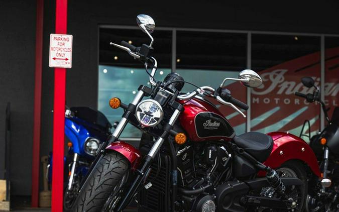 2025 Indian Scout Classic Limited +Tech Sunset Red Metallic