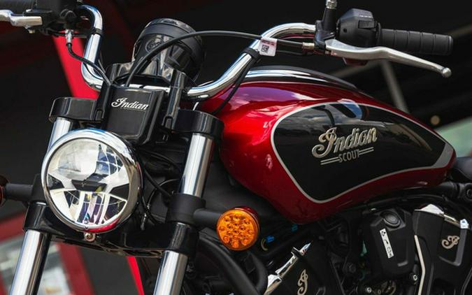 2025 Indian Scout Classic Limited +Tech Sunset Red Metallic