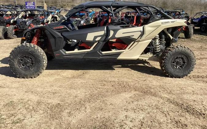 2023 Can-Am® Maverick X3 MAX X rs Turbo RR With Smart-Shox Desert Tan / Carbon Black / M