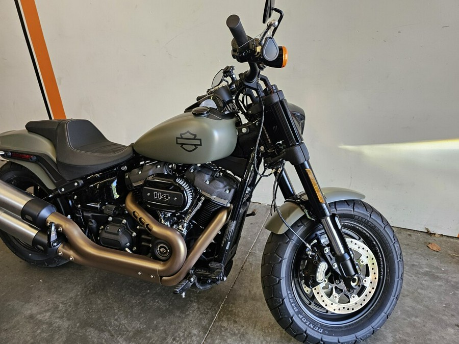 2021 HarleyDavidson Fat Bob 114 Deadwood Green Denim FXFBS for sale in Florence, KY