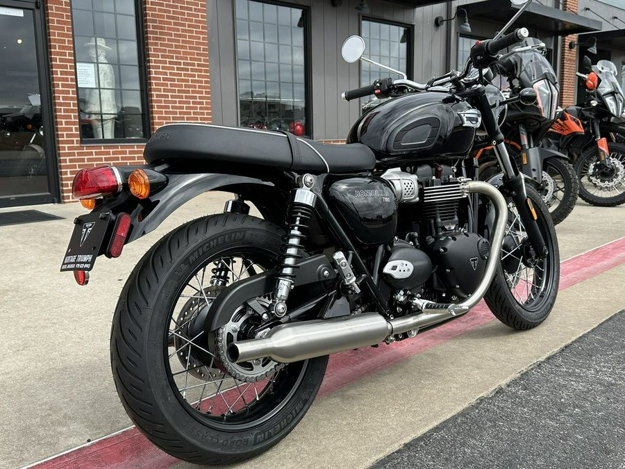 2023 Triumph Bonneville T100 Jet Black