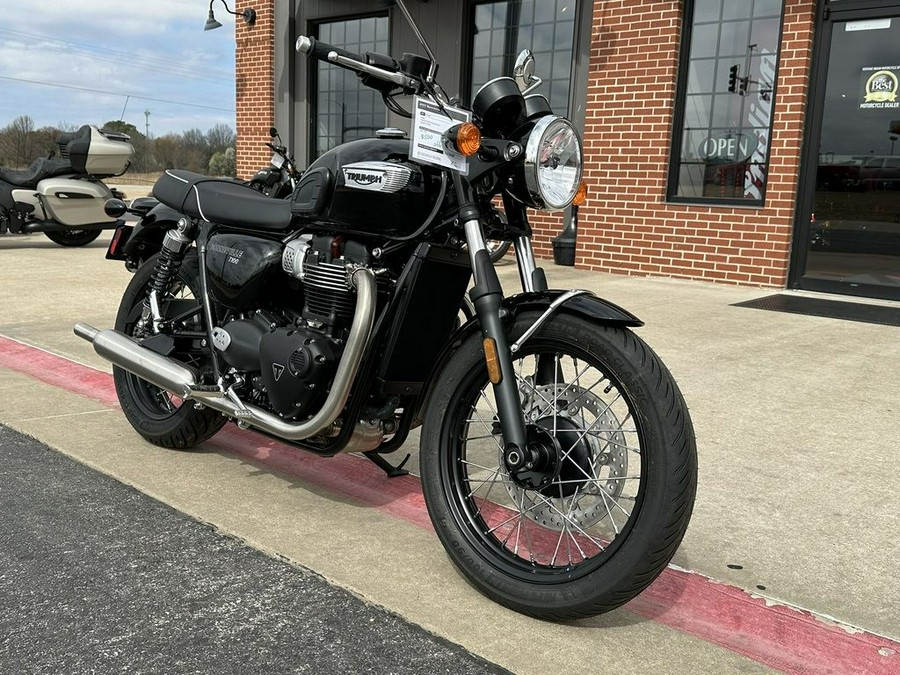 2023 Triumph Bonneville T100 Jet Black