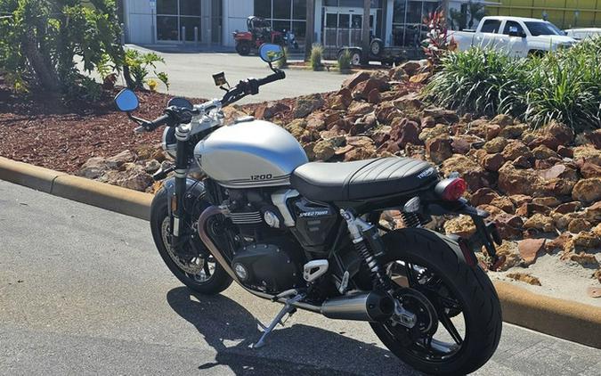 2025 Triumph Speed Twin 1200 Aluminum Silver RS