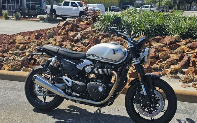 2025 Triumph Speed Twin 1200 Aluminum Silver RS