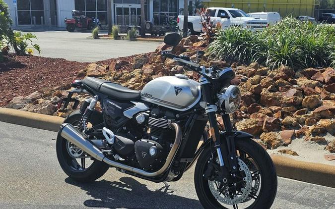 2025 Triumph Speed Twin 1200 Aluminum Silver RS