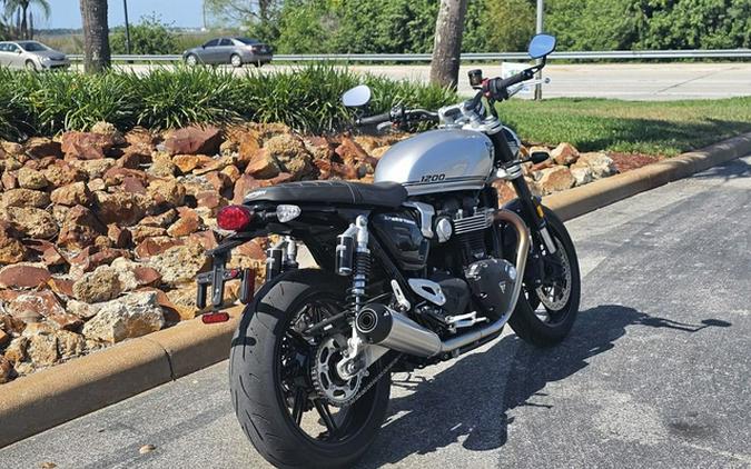 2025 Triumph Speed Twin 1200 Aluminum Silver RS