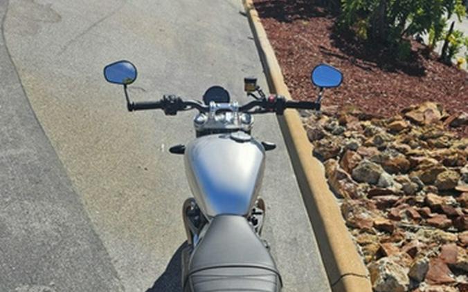 2025 Triumph Speed Twin 1200 Aluminum Silver RS