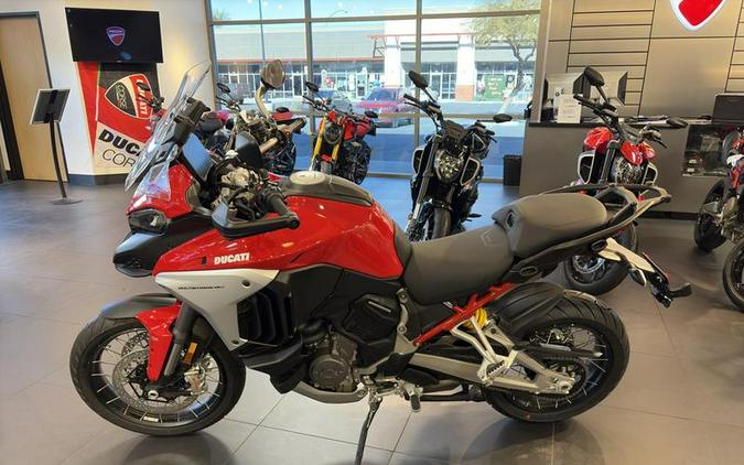 2024 Ducati Multistrada V4 S Travel & Radar Spoked Wheels Red