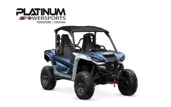 2026 Yamaha Wolverine Rmax2 1000 Limited Backcountry Blue / Silver Metallic