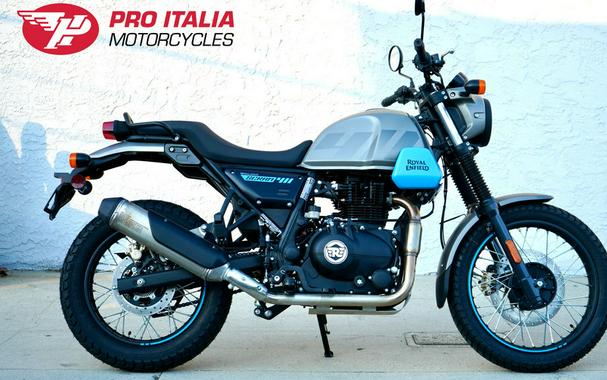 2023 Royal Enfield Scram 411 Graphite Blue