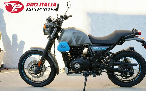 2023 Royal Enfield Scram 411 Graphite Blue