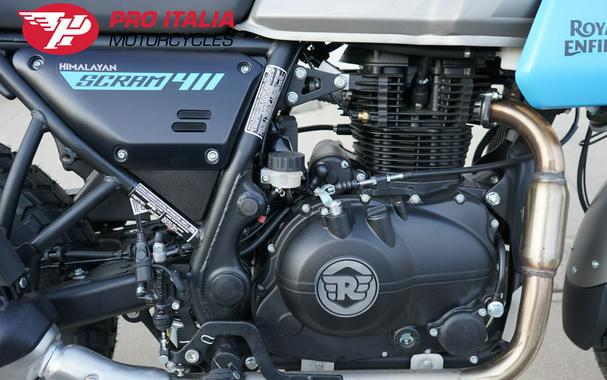 2023 Royal Enfield Scram 411 Graphite Blue