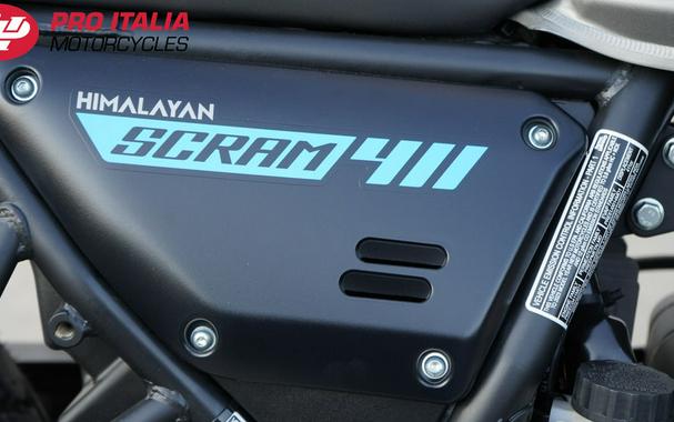 2023 Royal Enfield Scram 411 Graphite Blue