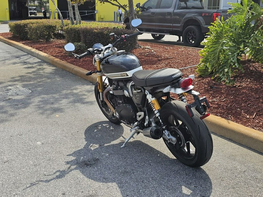 2025 Triumph Speed Twin 1200 RS Sapphire Black RS