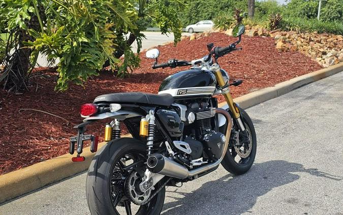 2025 Triumph Speed Twin 1200 RS Sapphire Black RS