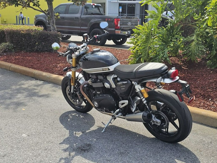 2025 Triumph Speed Twin 1200 RS Sapphire Black RS