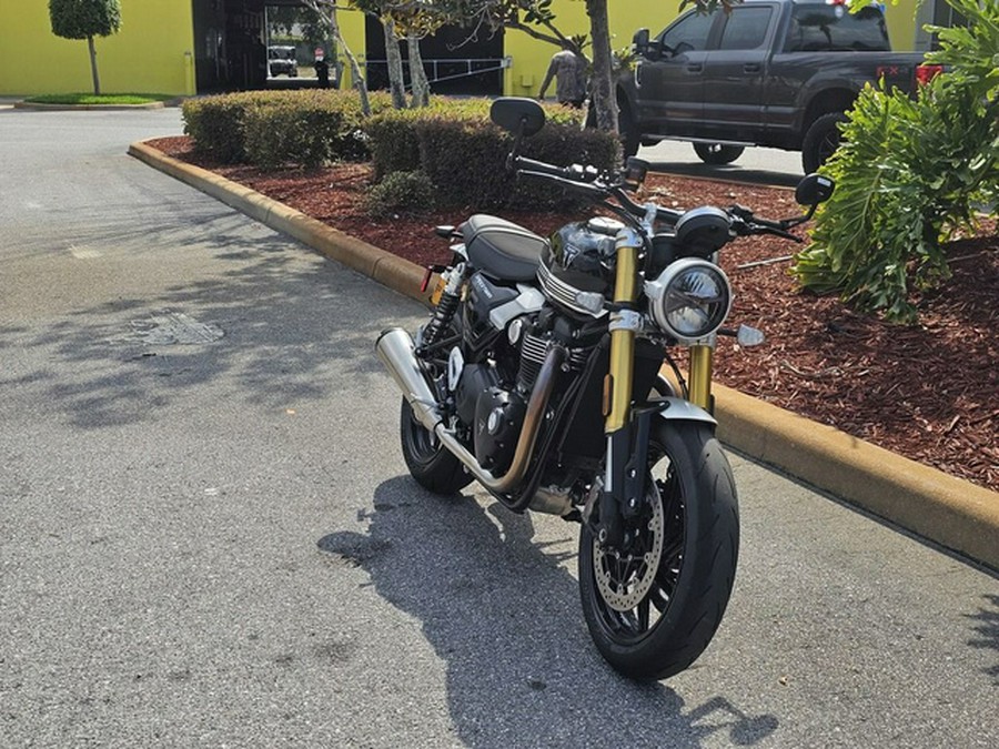 2025 Triumph Speed Twin 1200 RS Sapphire Black RS