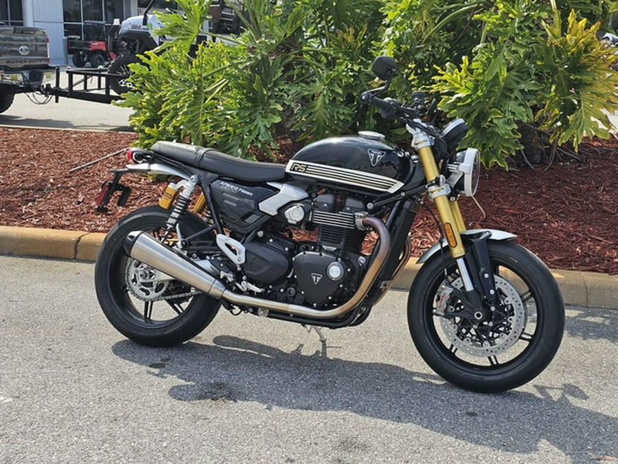 2025 Triumph Speed Twin 1200 RS Sapphire Black RS