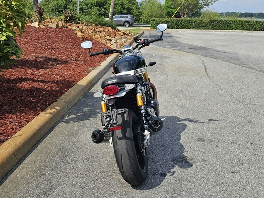 2025 Triumph Speed Twin 1200 RS Sapphire Black RS