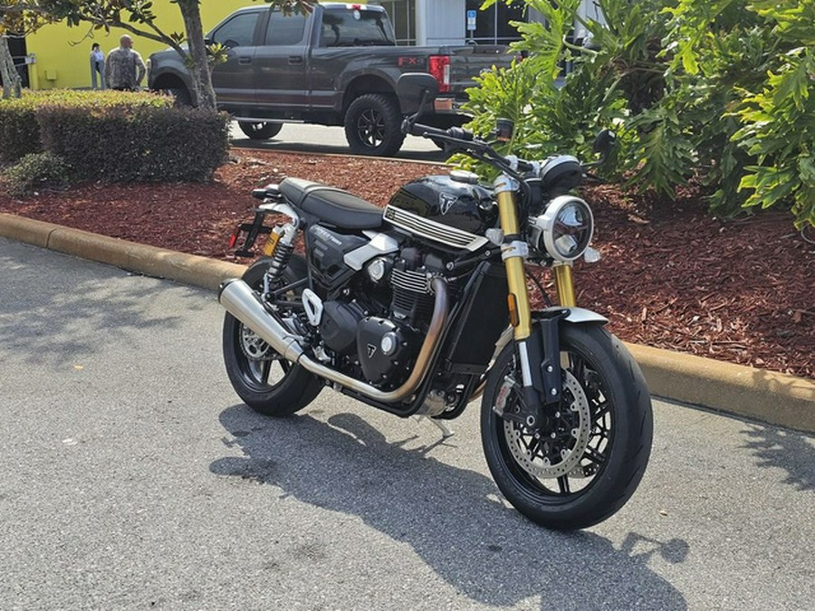 2025 Triumph Speed Twin 1200 RS Sapphire Black RS