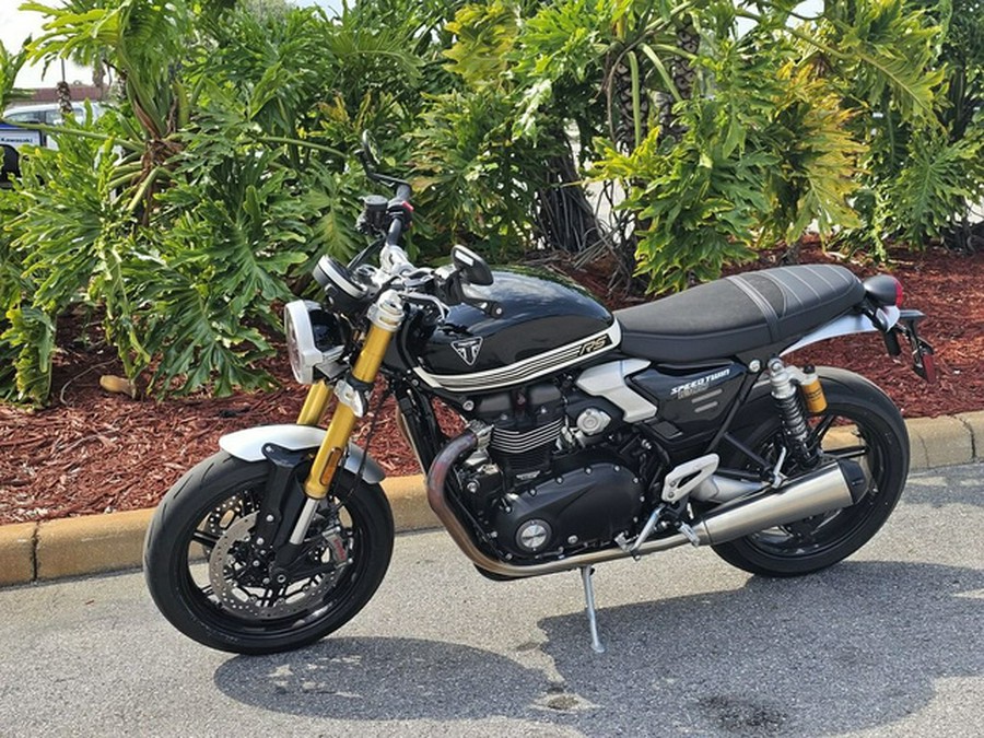 2025 Triumph Speed Twin 1200 RS Sapphire Black RS