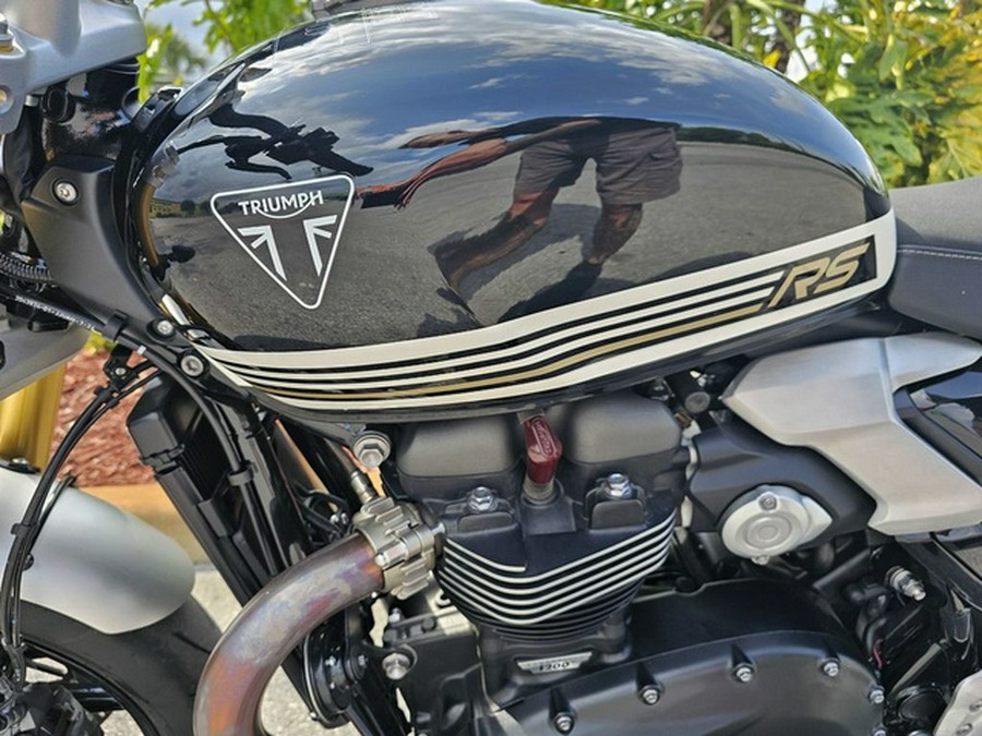 2025 Triumph Speed Twin 1200 RS Sapphire Black RS