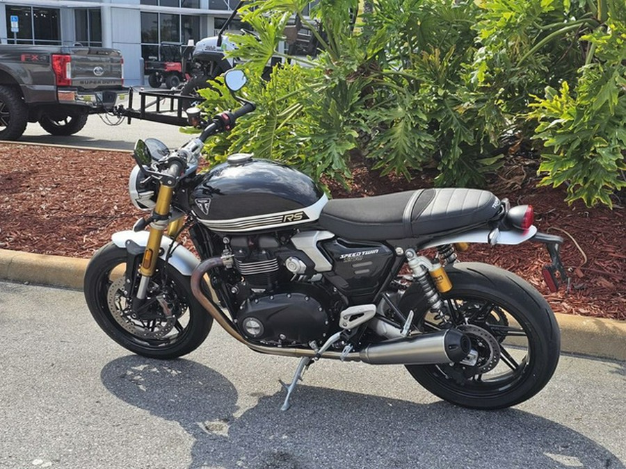 2025 Triumph Speed Twin 1200 RS Sapphire Black RS