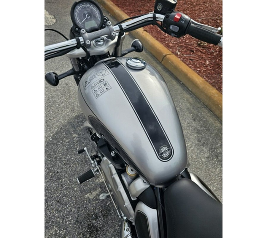 2025 Triumph Bonneville Speedmaster Icon Edition