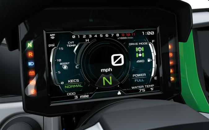 2026 Kawasaki TERYX5 H2 Deluxe eS Lime Green - 109638