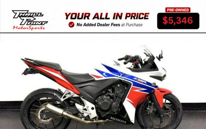 2014 Honda CBR 500R