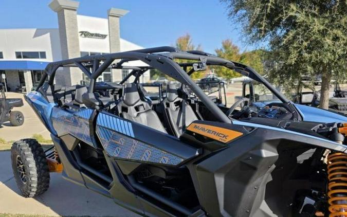 2026 Can-Am® Maverick X3 MAX RS Turbo Scandi Blue & Orange Crush