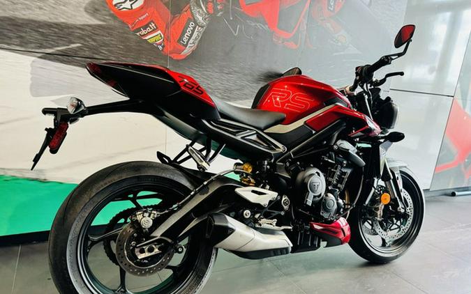 2024 Triumph Street Triple 765 RS Carnival Red