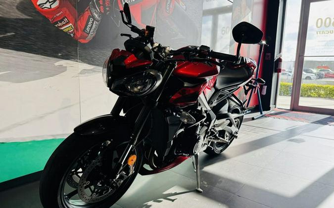 2024 Triumph Street Triple 765 RS Carnival Red
