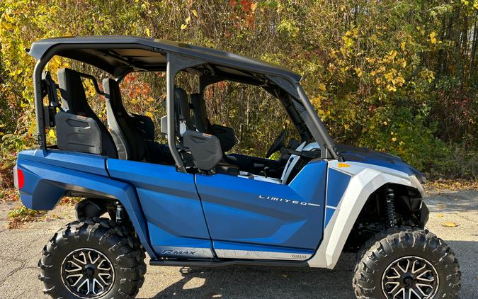 2026 Yamaha Wolverine Rmax4 1000 Compact Limited Backcountry Blue / Silver Metallic