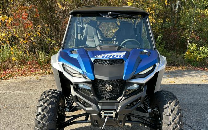 2026 Yamaha Wolverine Rmax4 1000 Compact Limited Backcountry Blue / Silver Metallic
