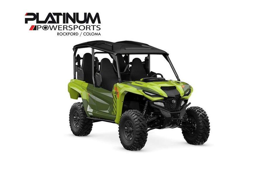 2026 Yamaha Wolverine Rmax4 1000 Compact R-Spec Tactical Green / Acid Green