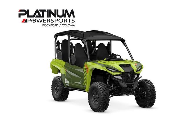 2026 Yamaha Wolverine Rmax4 1000 Compact R-Spec Tactical Green / Acid Green