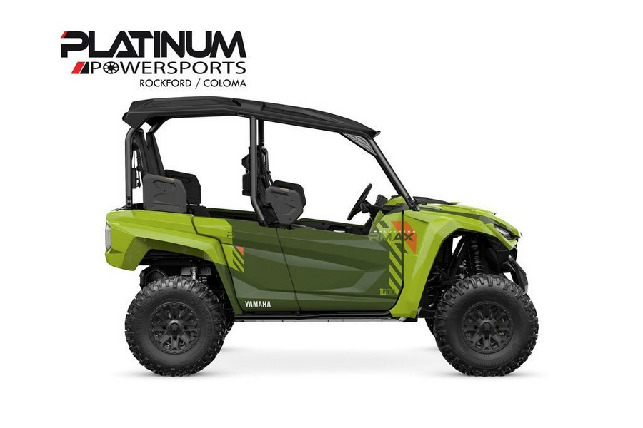 2026 Yamaha Wolverine Rmax4 1000 Compact R-Spec Tactical Green / Acid Green