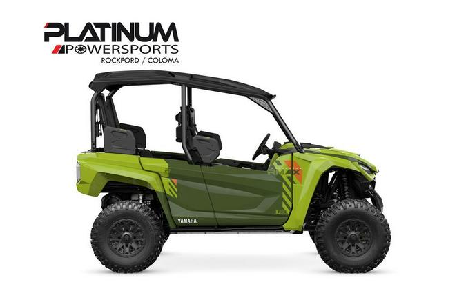 2026 Yamaha Wolverine Rmax4 1000 Compact R-Spec Tactical Green / Acid Green