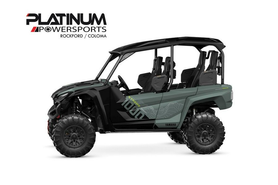 2026 Yamaha Wolverine Rmax4 1000 Compact Xt-R Moss Grey / Tactical Black