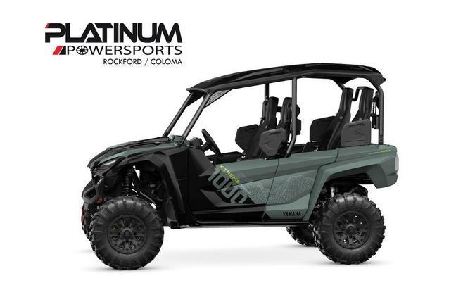 2026 Yamaha Wolverine Rmax4 1000 Compact Xt-R Moss Grey / Tactical Black