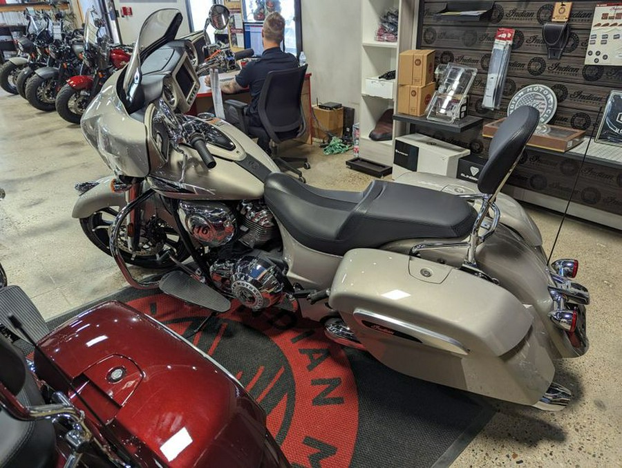 New 2023 INDIAN MOTORCYCLE CHIEFTAIN LIMITED SILVER QUARTZ METALLIC