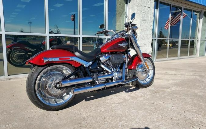 2018 Harley-Davidson Fat Boy 114 Wicked Red/Twisted Cherry