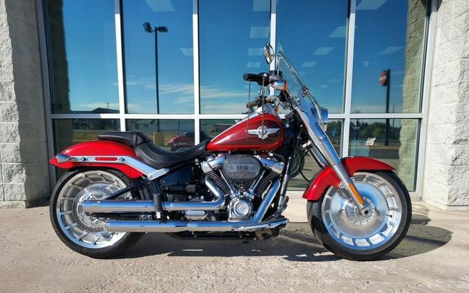 2018 Harley-Davidson Fat Boy 114 Wicked Red/Twisted Cherry