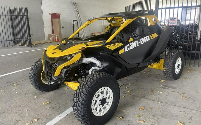 2024 Can-Am® Maverick R X RS Carbon Black & Neo Yellow