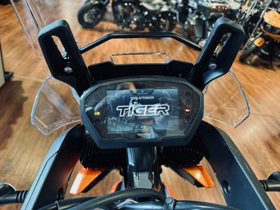 2023 Triumph Tiger 850 Sport Graphite/Baja Orange