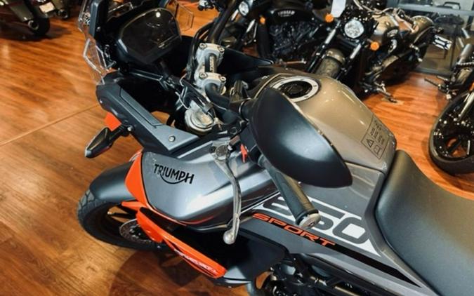 2023 Triumph Tiger 850 Sport Graphite/Baja Orange