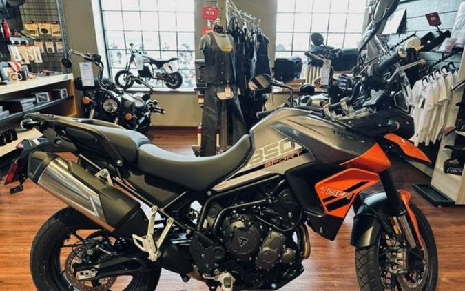 2023 Triumph Tiger 850 Sport Graphite/Baja Orange