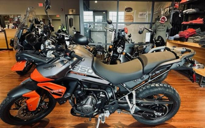 2023 Triumph Tiger 850 Sport Graphite/Baja Orange