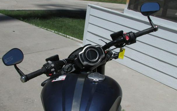 2025 Triumph Rocket 3 Storm R Satin Pacific Blue and Matte Sapp Storm R Sapphire BlackGranite